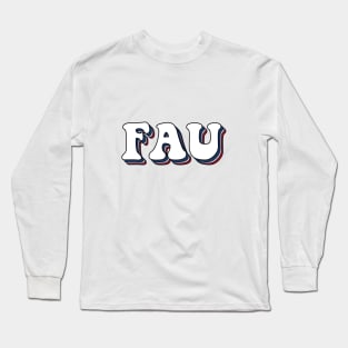 fau lettering Long Sleeve T-Shirt